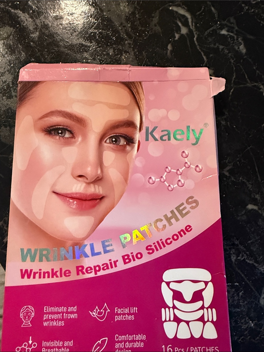 Kaely Wrinkle Patches - Pink